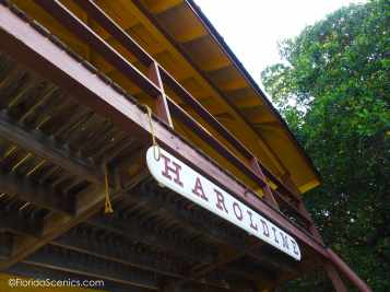 The Boathouse sign