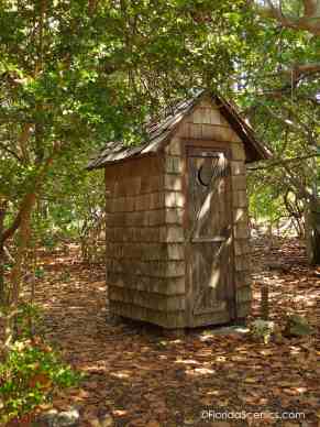 The old outhouse